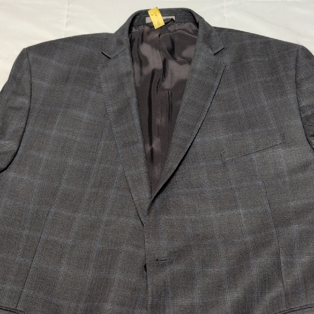 Joseph Abboud Charcoal Plaid Blazer